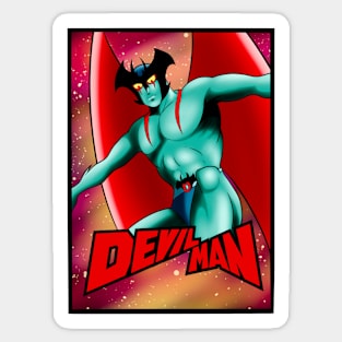 Classic Devilman Sticker